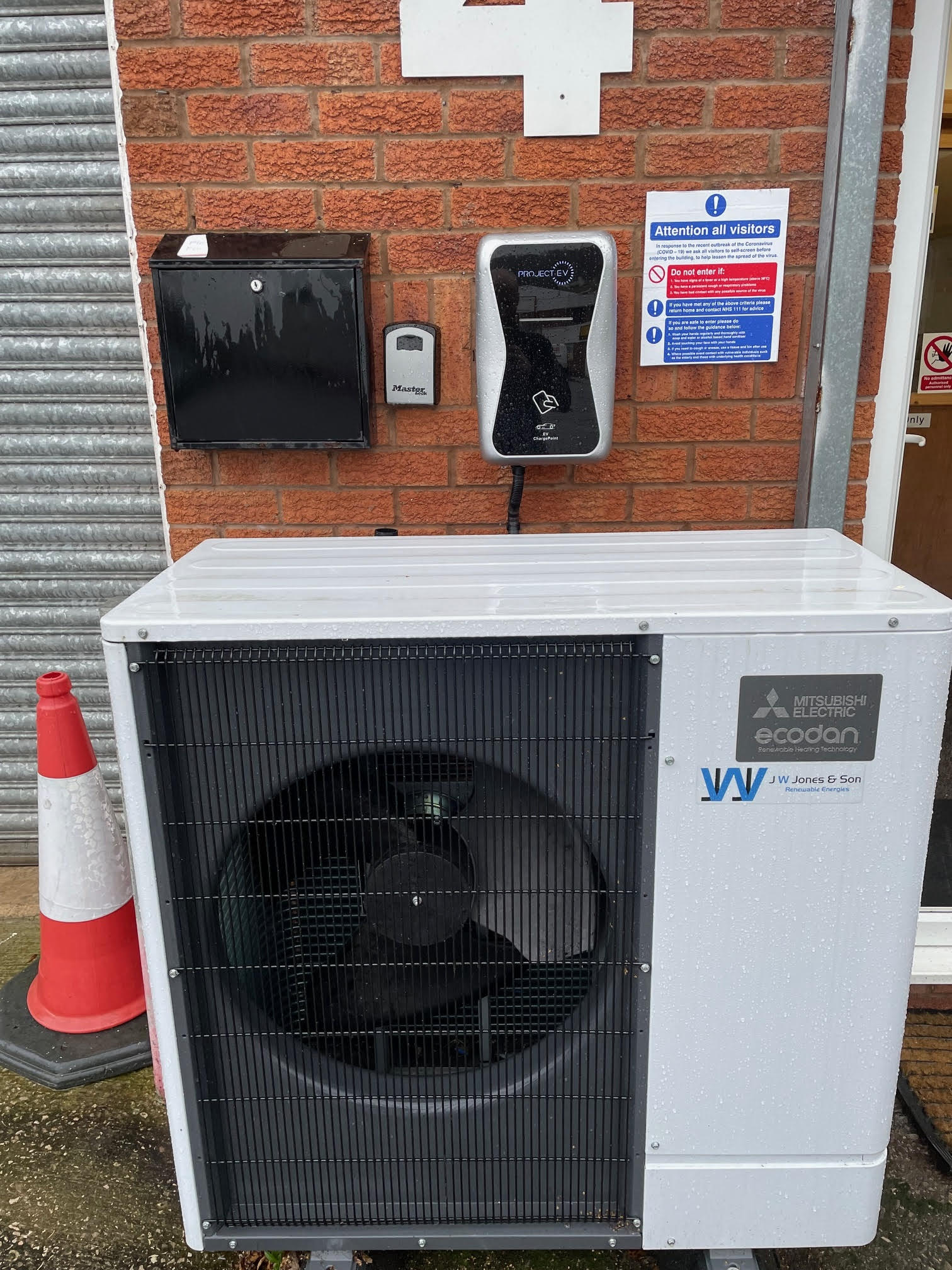 EV charger and ASHP