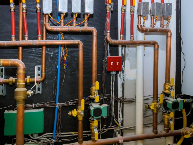 commercial gas installation
